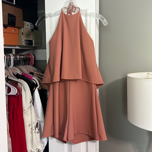 Nude pink romper - Picture 2 of 3